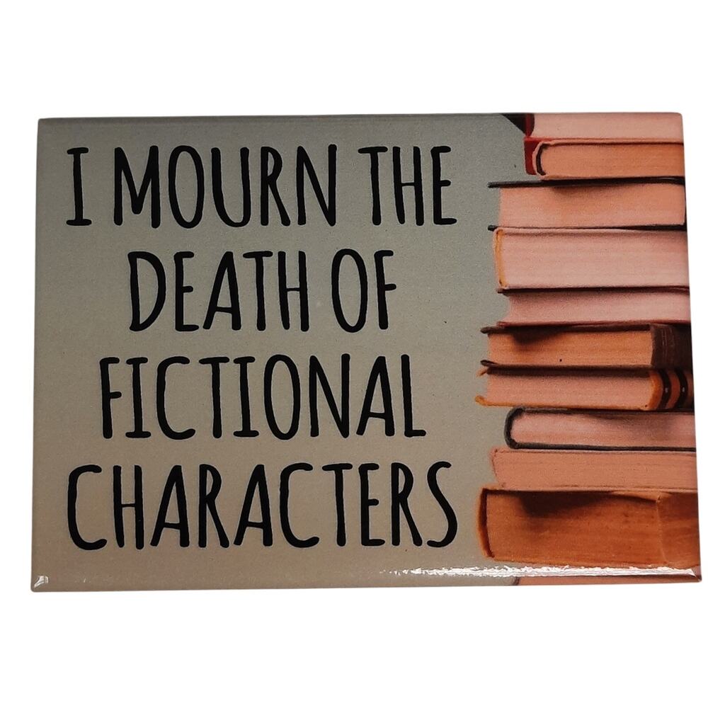 Book Lover Magnet NEW 2.5" x 3.5"